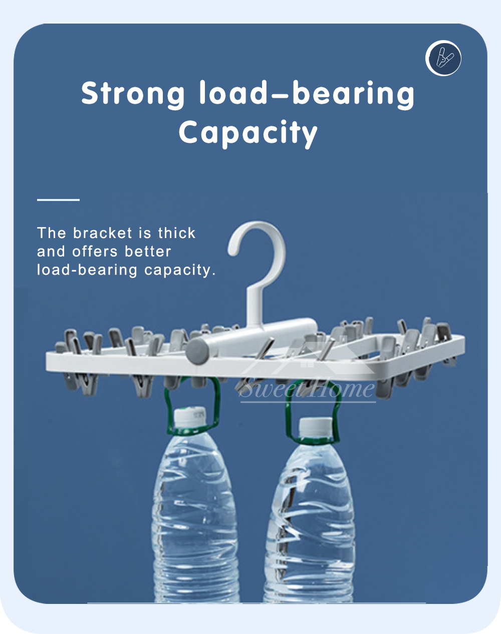KL018 Foldable Multi-Functional Drying Rack 6